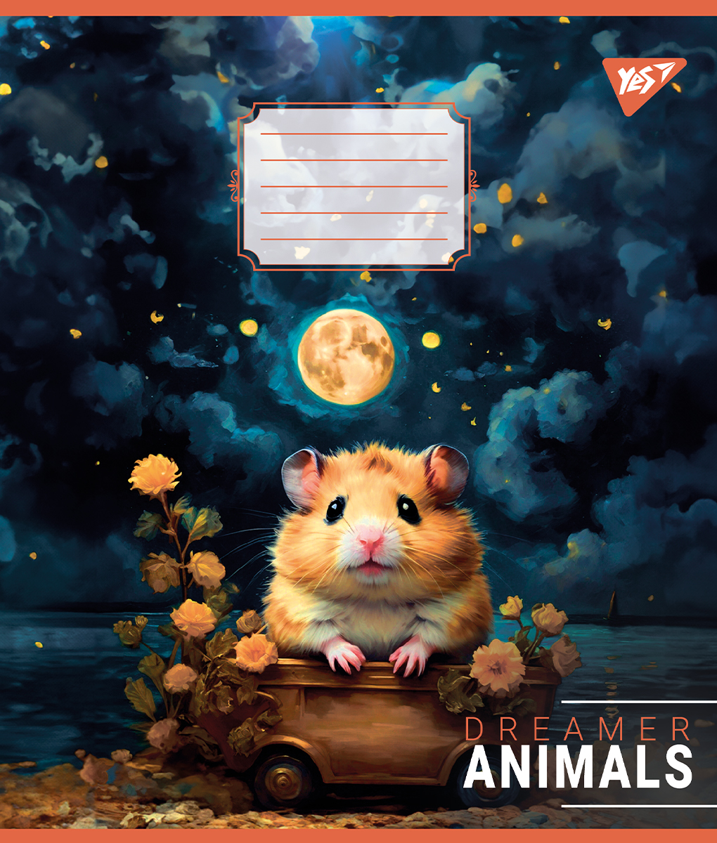 Зошит 60 лін. YES Dreamer animals, 767154 3