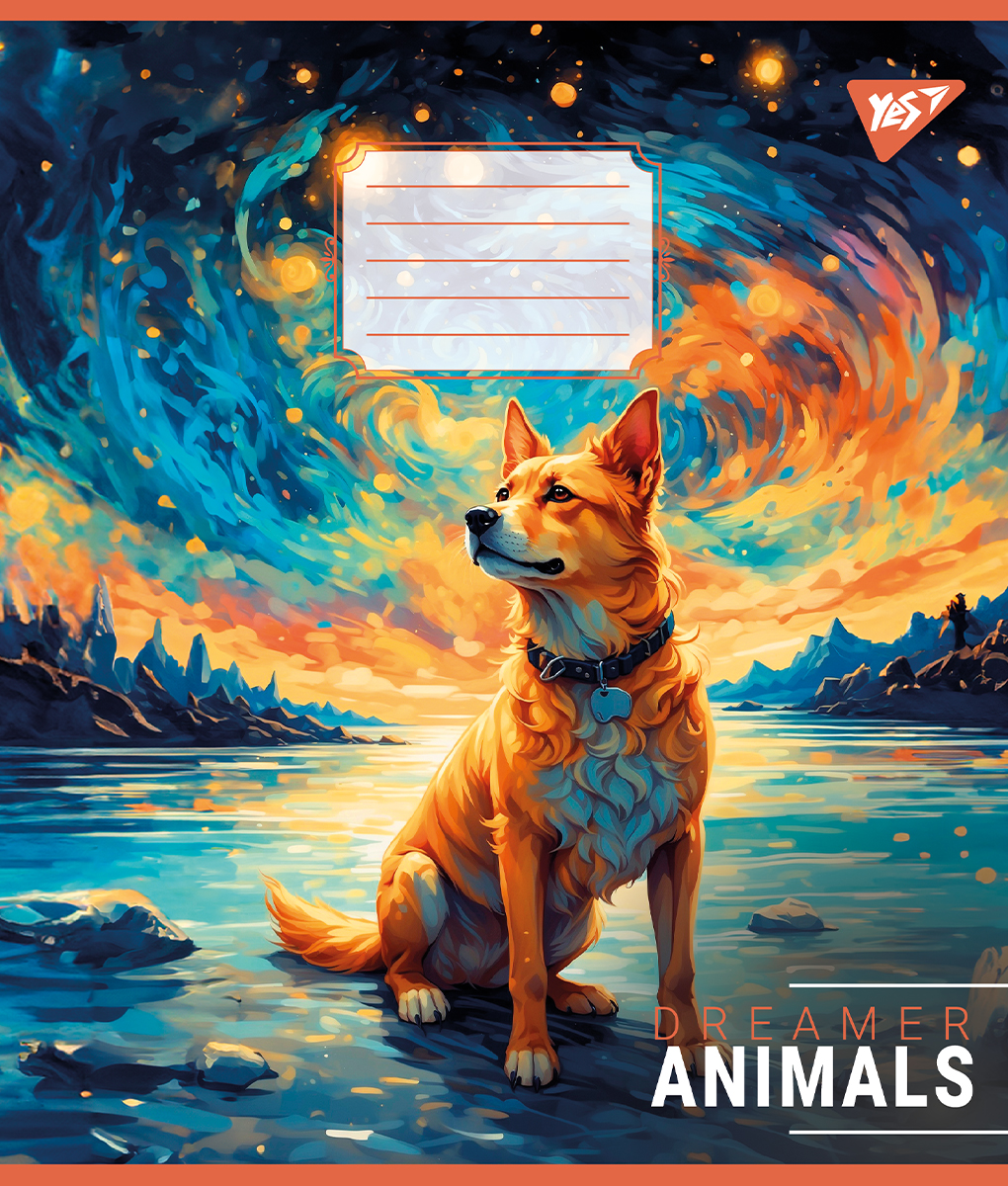 Зошит 60 лін. YES Dreamer animals, 767154 4