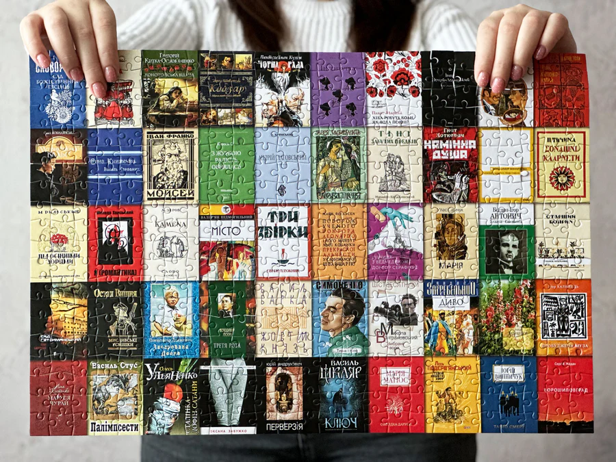 Пазл "50 українських книг" 500 елементів 5