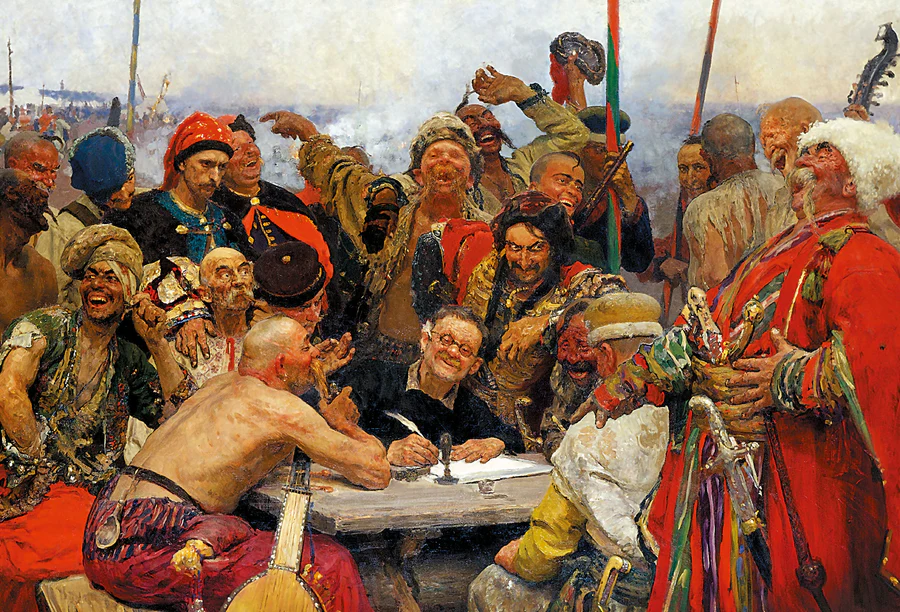 Пазл "Запорожці. Ілля Ріпин" 500 елементів 1