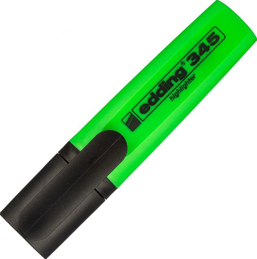 Маркер Highlighter e-345 2-5 мм клиновид. зеленый, 01686