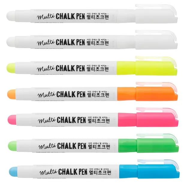 Маркер крейдовий Multi Chalk Pen, Білий, Mungyo 1