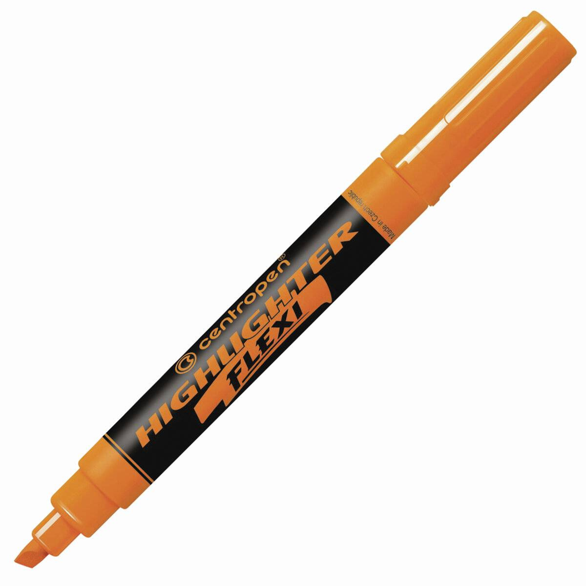 Маркер 8542 Flexi, 1-4,6 мм клиновидный оранжевый CentroPen 1
