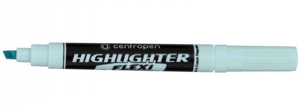 Маркер 8542 Flexi, 1-4,6 мм клиновидный пастельный голубой, CentroPen 1