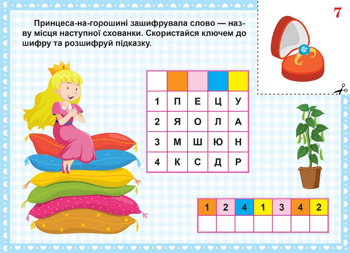 Книга "Квест для малят. Принцеси. У пошуках сюрпризу" (у), 06154 1