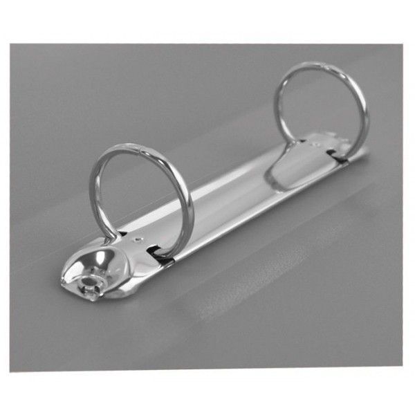 Папка А4, 25 мм, 2 кольца, серая BM.3161-09 1