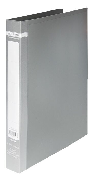 Папка А4, 25 мм, 2 кольца, серая BM.3161-09