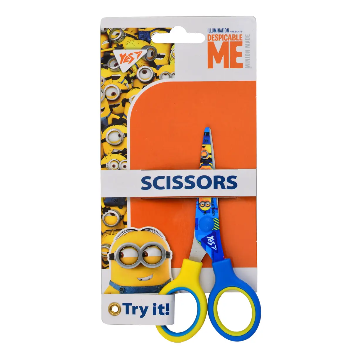 Ножиці "Minion" з принтом на лезі, 480380 Yes