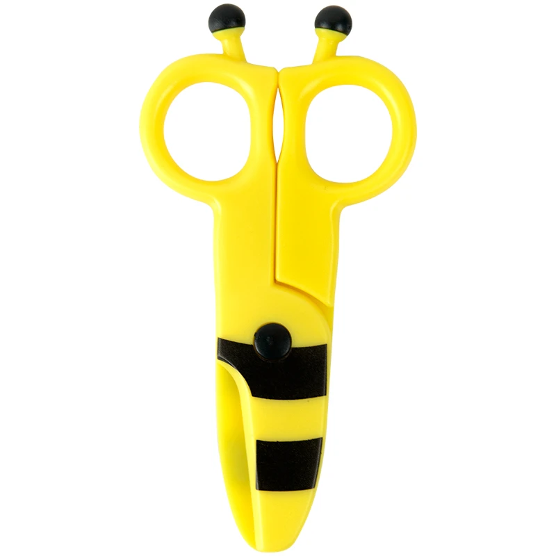 Ножиці  дитячі пластикові, безпечні, 12 см Bee, K22-008-01 1