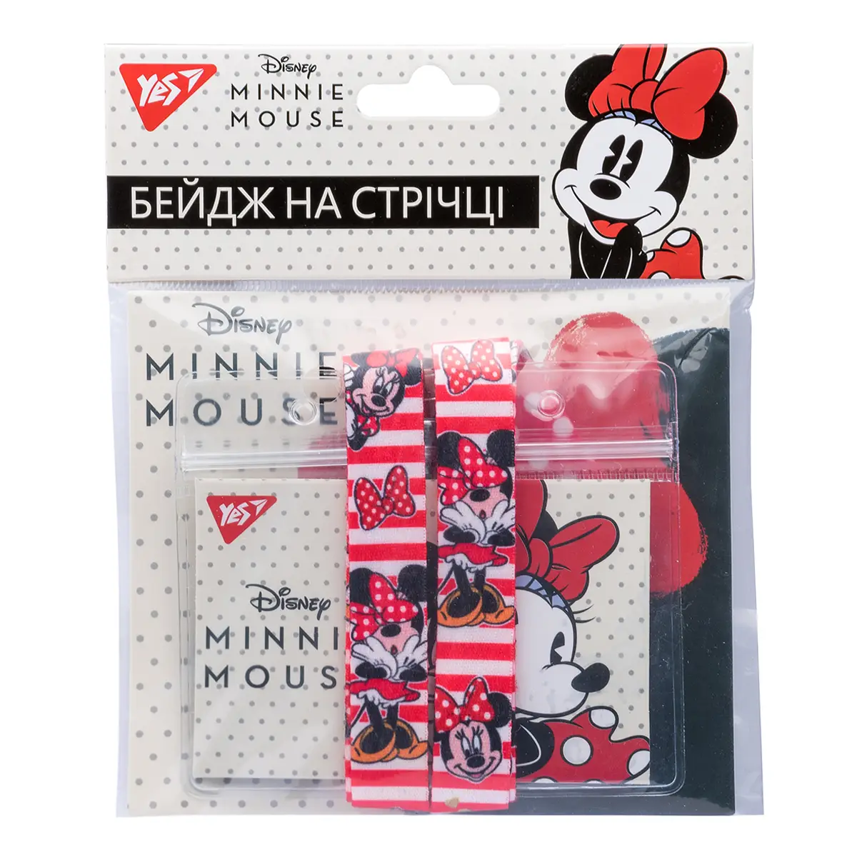 Бейдж YES на стрічці "Minnie Mouse", 940235 1