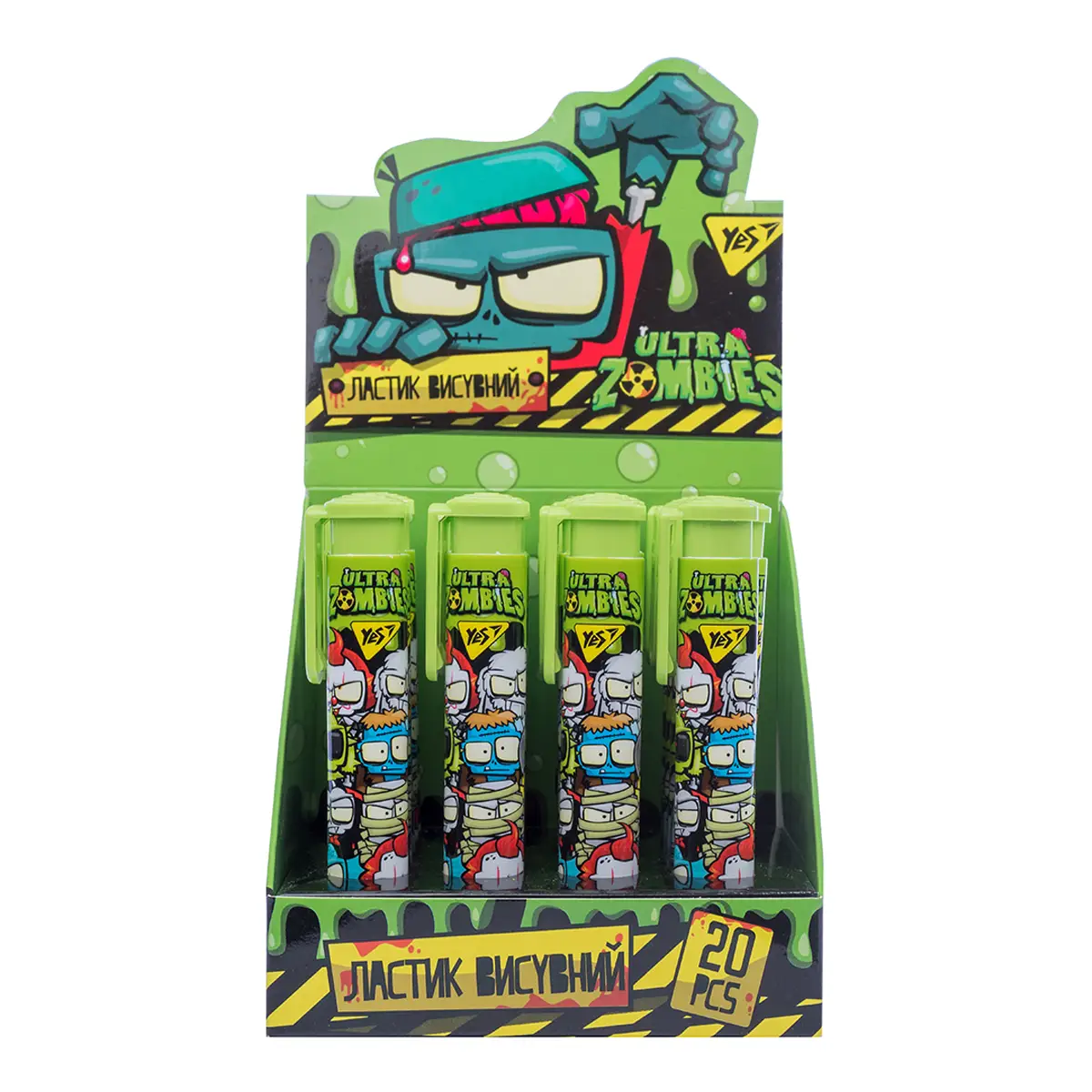 Гумка висувний "Zombie", 560561 Yes 1