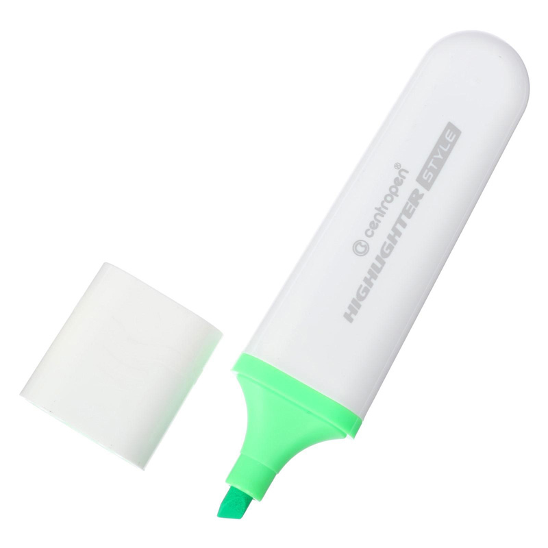 Маркер 6252 Highlighter Style 1-4,6 мм клиноподібний пастель, зелений CentroPen 2