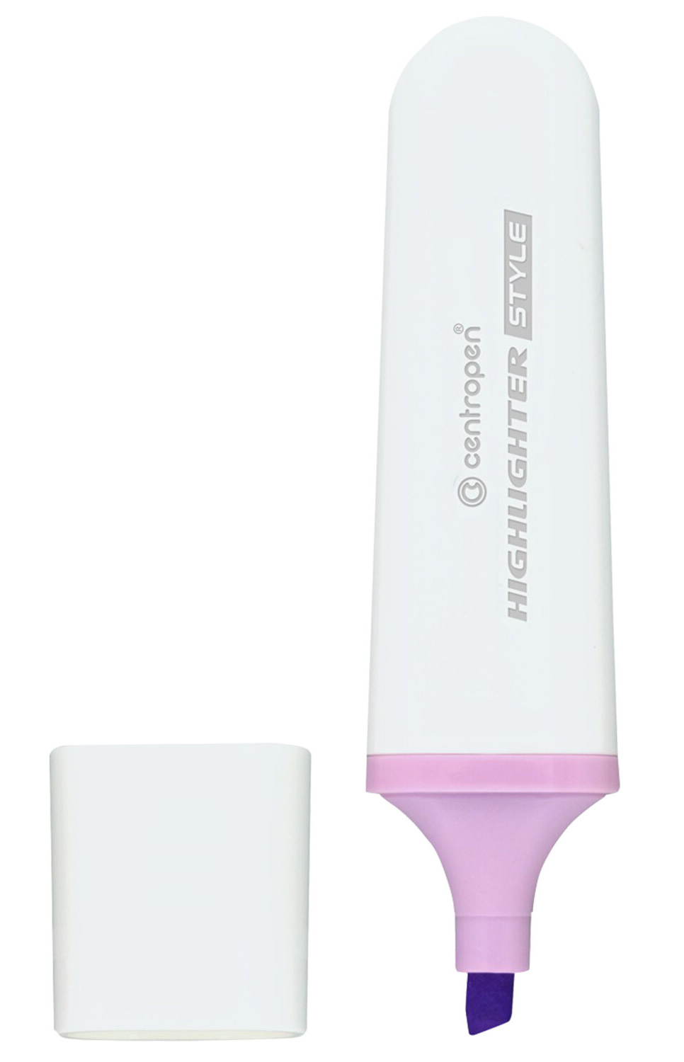Маркер 6252 Highlighter Style 1-4,6 мм клиноподібний пастель, ліловий CentroPen 2
