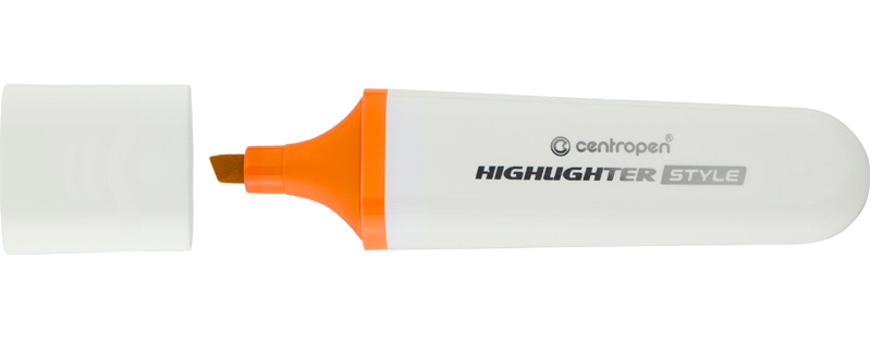 Маркер 6252 Highlighter Style 1-4,6 мм клиновидный, оранжевый CentroPen