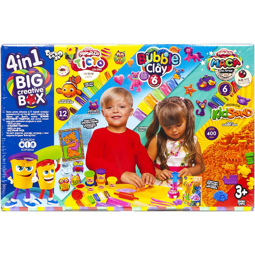 Набір креативної творчості "4в1 Big Creative box" укр (4), BCRB-0O1-01U 1