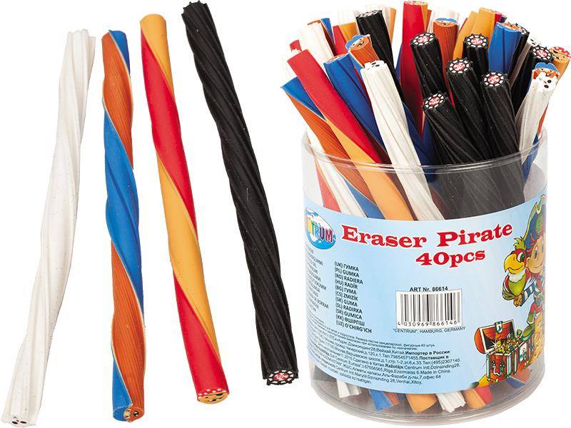 Ластик "Pirates" синт. каучук, 86614 Centrum 1