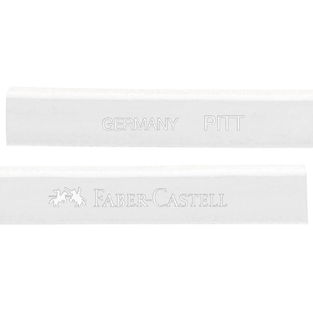 Пастель PITT Monochrome S Біла м`яка, 122802 Faber-Castell 1
