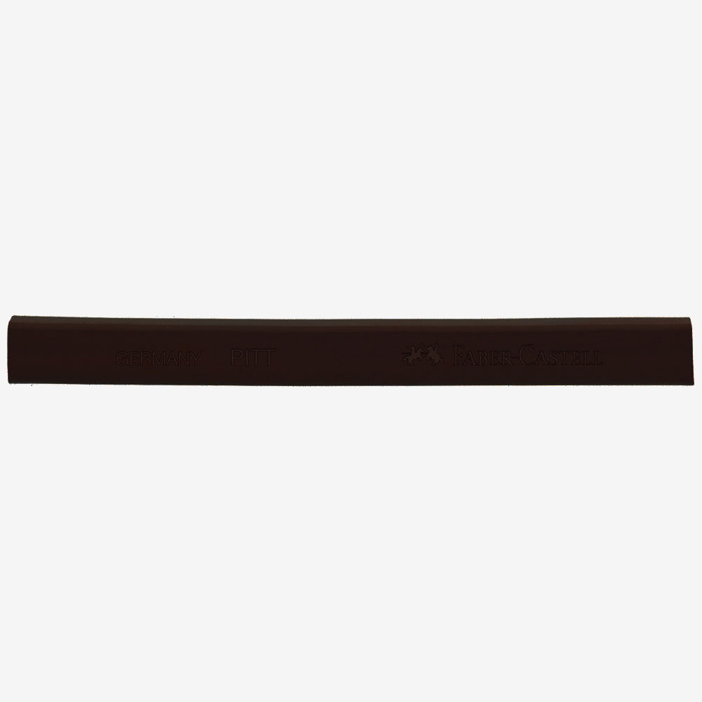Пастель PITT Monochrome М Чорна середня випалена, 128300 Faber-Castell 1