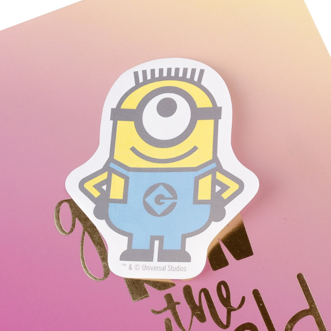 Папір з липким шаром "Minions", 90*106 мм, 40 арк, 170247 Yes 1