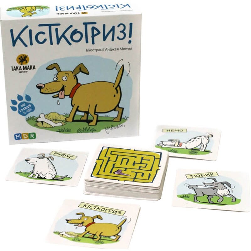 Игра настольная "Костогрыз", 110001-UA 1