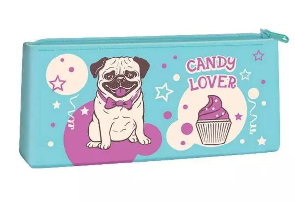 Пенал косметичка силиконовый, Kidis, Candy Lover_puppy, 13074