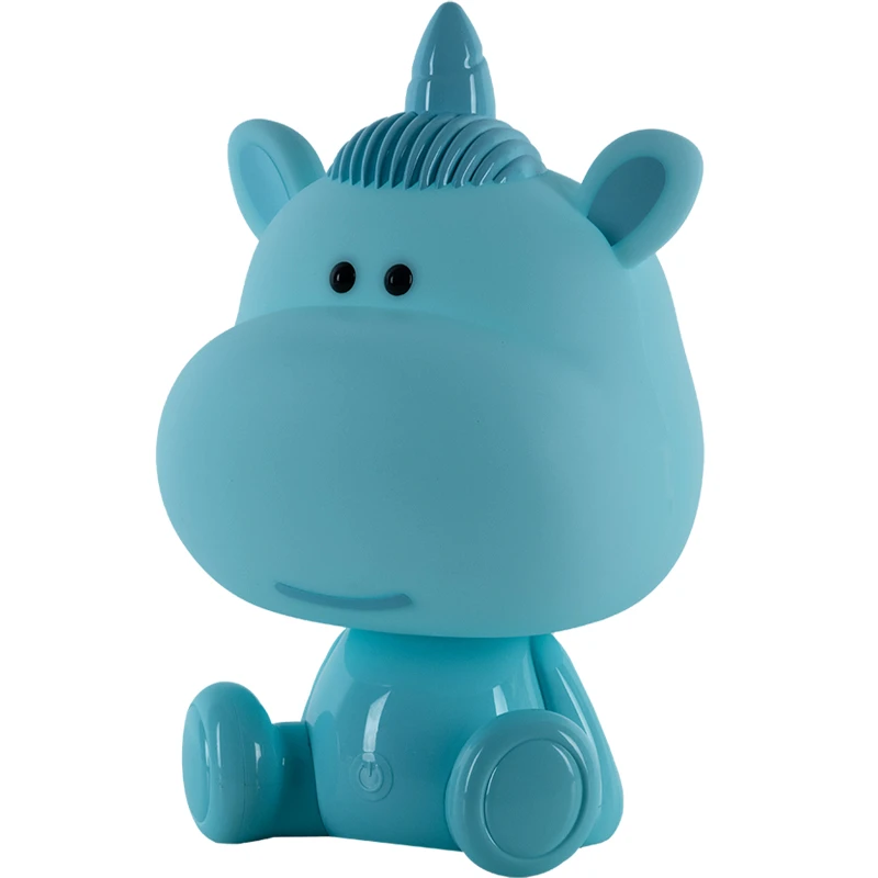 Світильник-нічник LED з акумулятором Unicorn, блакитний, K24-491-1-3 1