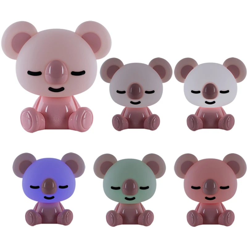 Світильник-нічник LED з акумулятором Koala, рожевий, K24-491-2-2 4