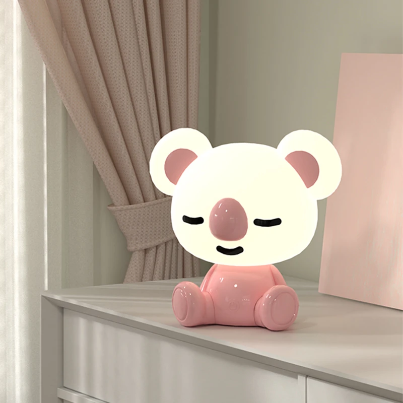 Світильник-нічник LED з акумулятором Koala, рожевий, K24-491-2-2 5