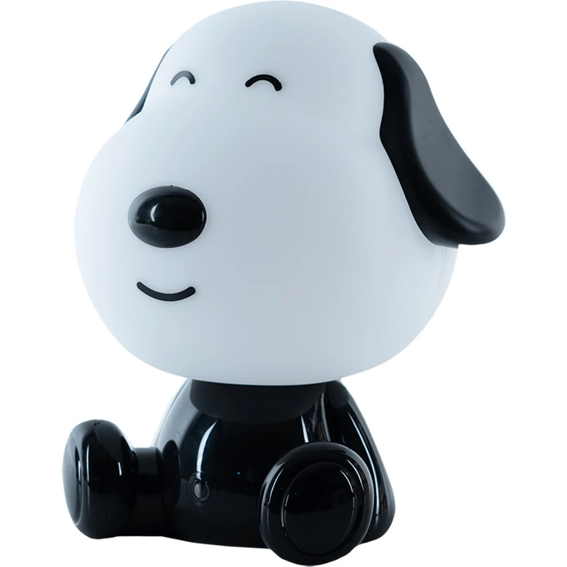 Світильник-нічник LED з акумулятором Doggy, чорно-білий, K24-491-3-4 1