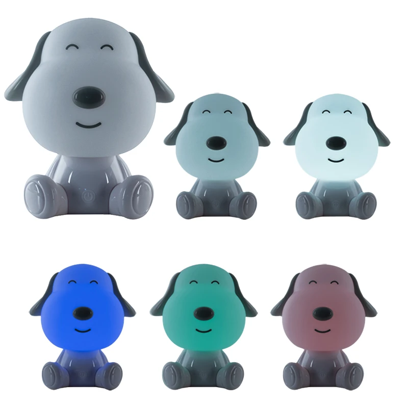 Світильник-нічник LED з акумулятором Doggy, білий, K24-491-3-1 4