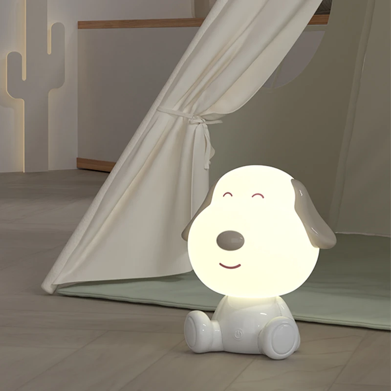 Світильник-нічник LED з акумулятором Doggy, білий, K24-491-3-1 5