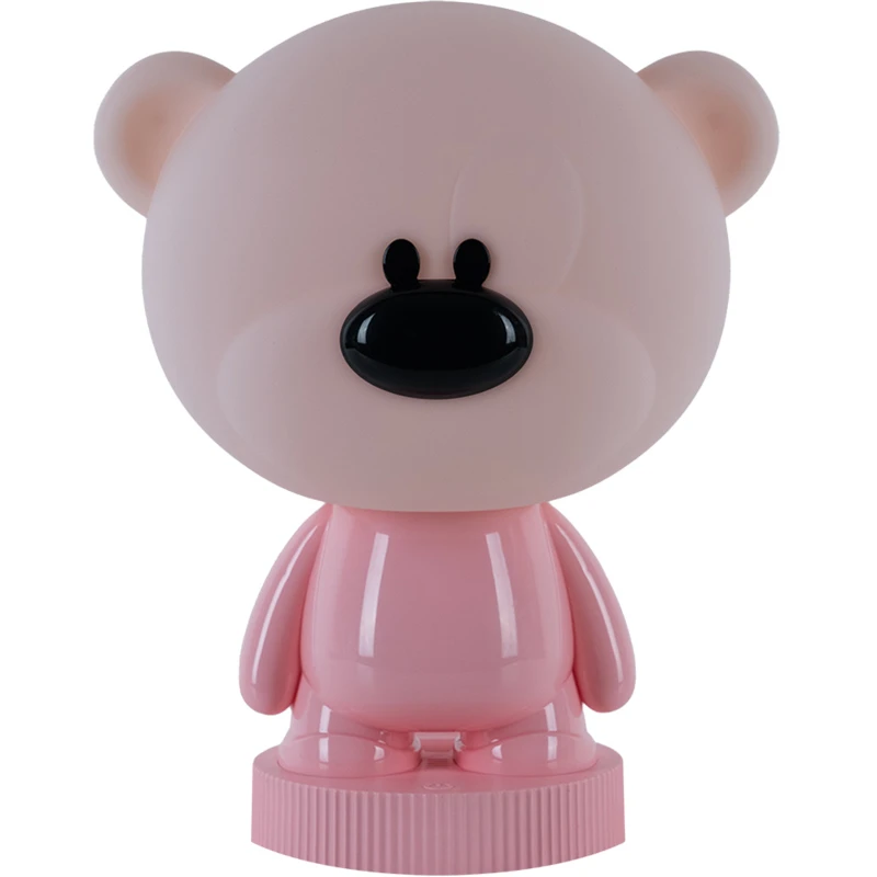 Світильник-нічник LED з акумулятором Bear, рожевий, K24-490-2-2