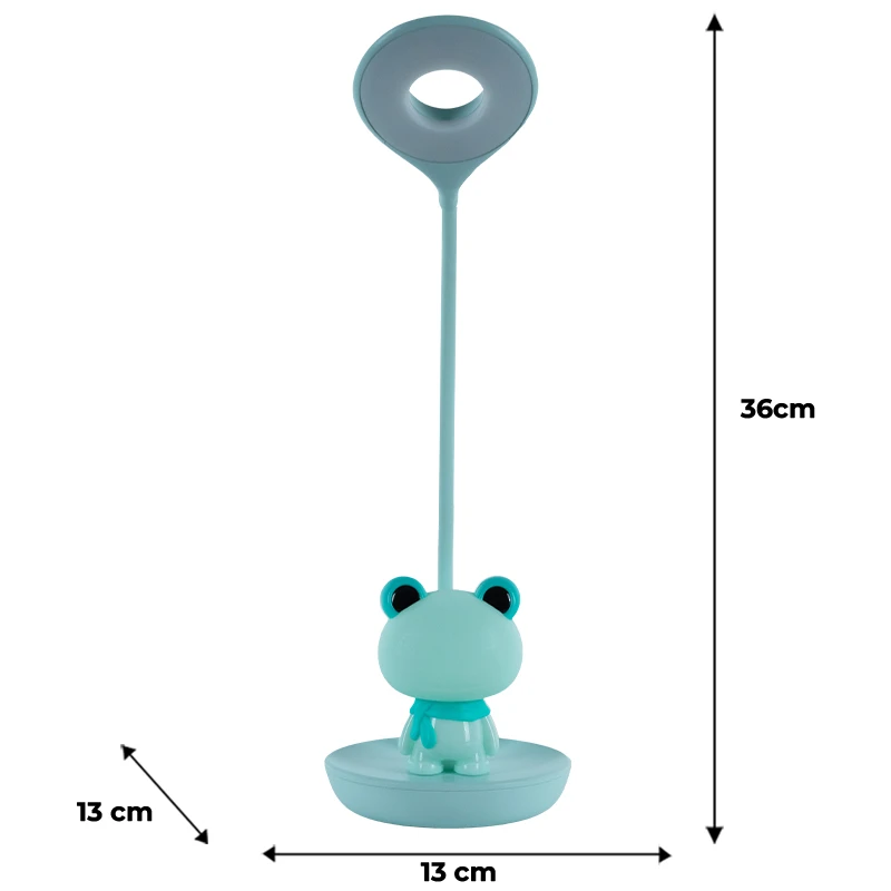 Настільна лампа LED з акумулятором Froggy, зелений, K24-492-3-4 2