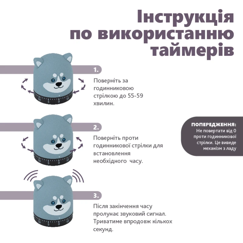 Таймер механічний Husky, K24-173-2 7