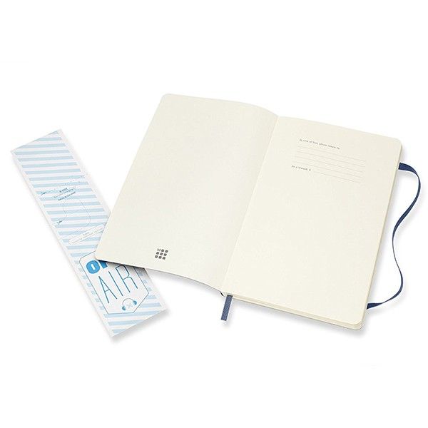 Записник Сапфір м’який середній нелінований, Moleskine Classic, QP618B20F 2