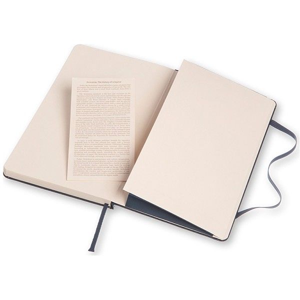 Записник Сапфір середній лінійка, Moleskine Classic, QP060B20F 3