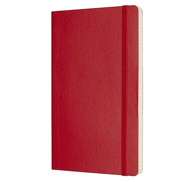 Записник Червоний м’який середній клітинка, Moleskine Classic, QP617F2 1