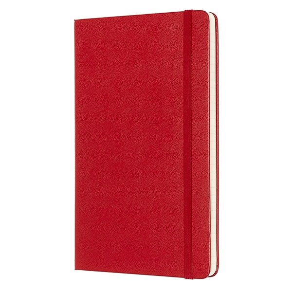 Записник Червоний середній лінійка, Moleskine Classic, QP060RVF 1