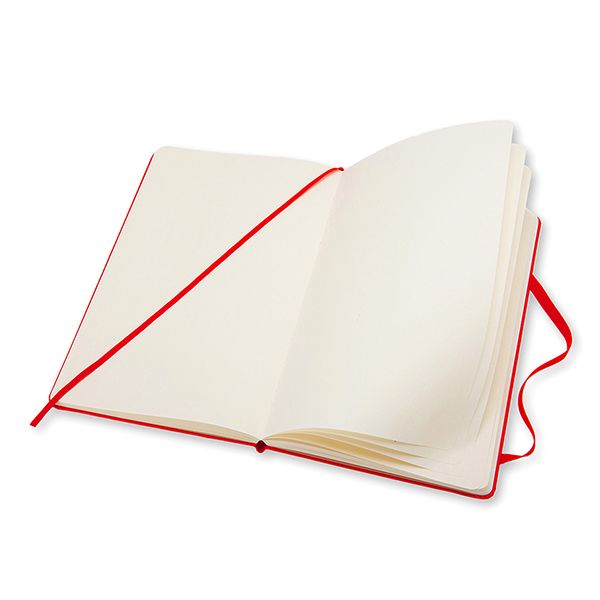Записник Червоний середній нелінований, Moleskine  Classic, QP062F2F 1