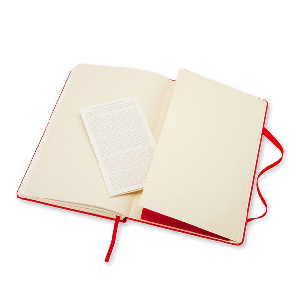 Записник Червоний середній нелінований, Moleskine  Classic, QP062F2F 3