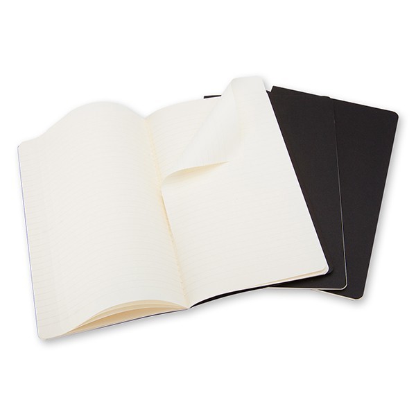 Записник Чорний кишеньк. лінійка, Moleskine Cahier, QP311 1