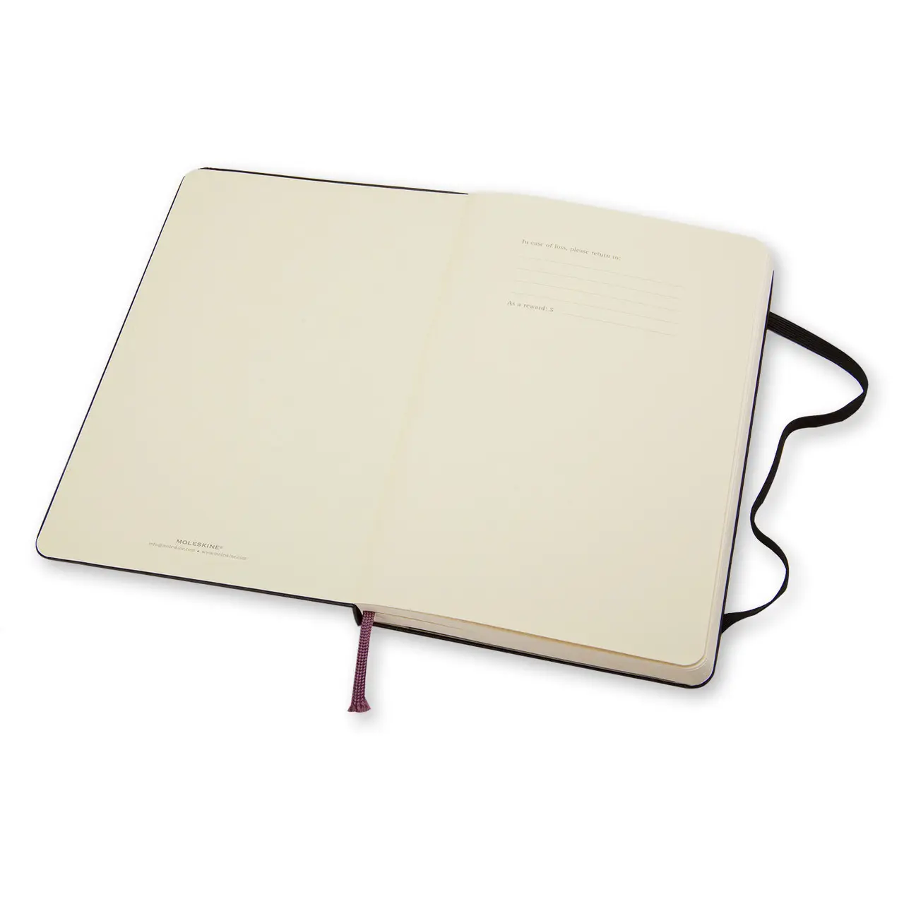 Записник Чорний кишеньк. нелінований, Moleskine Classic, QP012F 2