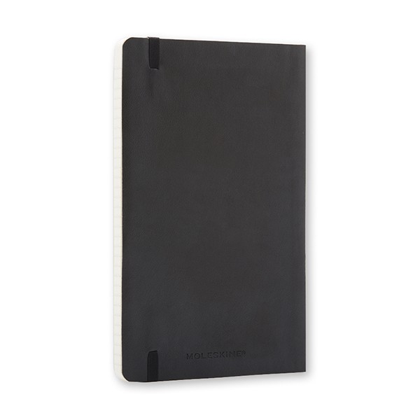 Записник Чорний м’який середній лінійка, Moleskine Classic, QP616F 1