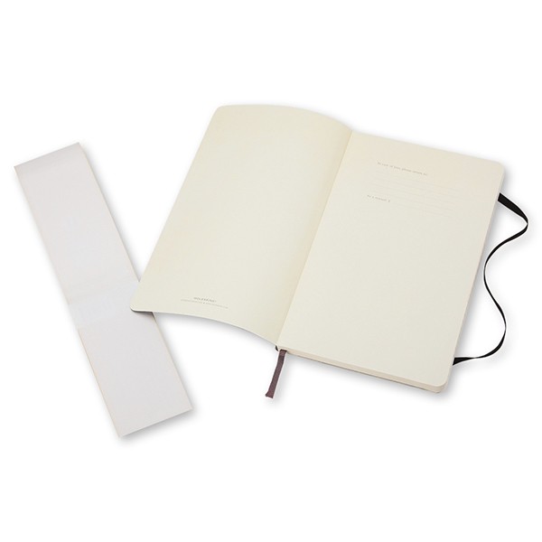 Записник Чорний м’який середній нелінований, Moleskine Classic, QP618F 1