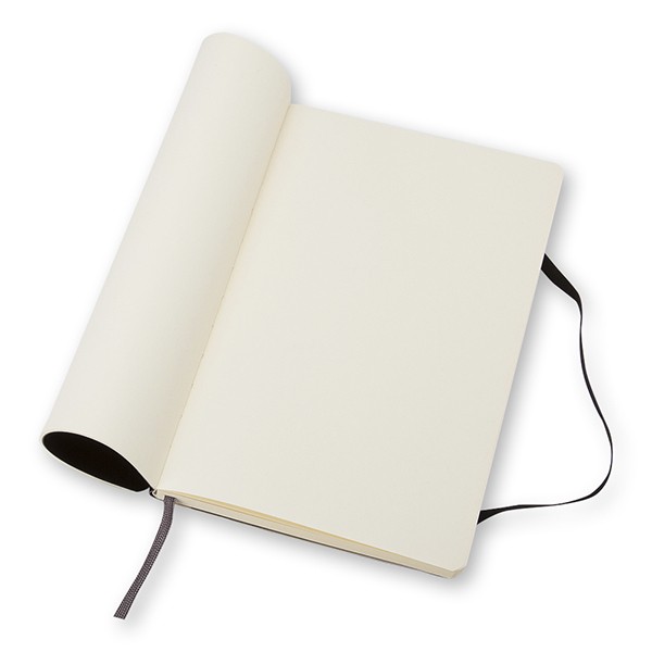 Записник Чорний м’який середній нелінований, Moleskine Classic, QP618F 3