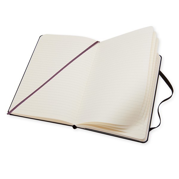 Записник Чорний середній лінійка, Moleskine Classic, QP060F 1