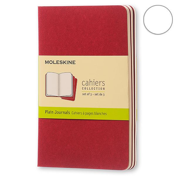 Блокнот Бордо карман. нелинованные, Moleskine Cahier, CH113