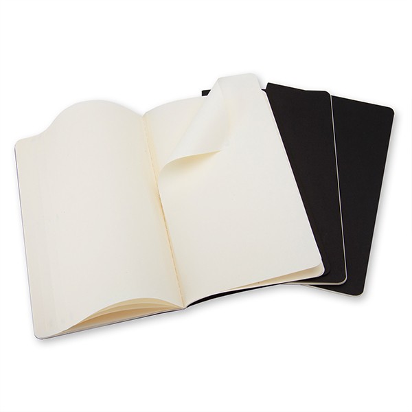 Записник Чорний кишеньк. нелінований, Moleskine Cahier, QP313 1