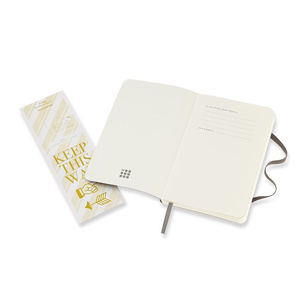 Записник Коричневий середній лінійка, Moleskine Classic, QP616P14 2