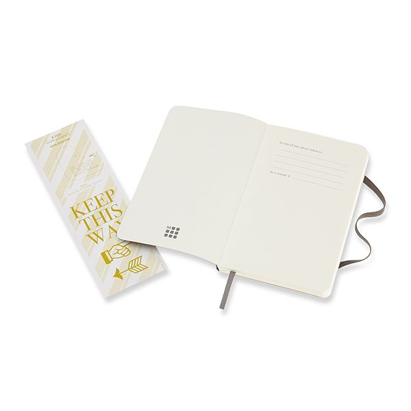 Записник Коричневий середній нелінований, Moleskine Classic, QP618P14 2